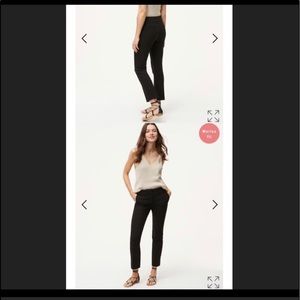 Loft Julie Skinny Black Trousers